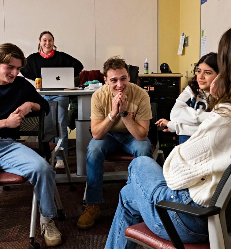 Students in classroom