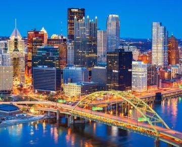 photo of the Pittsburgh skyline